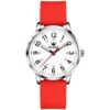 OLEVS 9953 Women Simple Silicone Strap Waterproof Quartz Watch