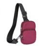 Nylon Fashion Chest Bag Mobile Phone Bag 5.5-7.2 inch Universal