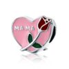 S925 Pure Silver Platinum Plated Accessories Pendant Beads