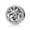 S925 Sterling Silver Pendant Dragonfly play Beads DIY Bracelet Necklace Accessories