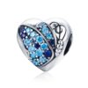 S925 Sterling Silver Butterfly Flower Beads DIY Bracelet Necklace Accessories