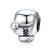 Sterling Silver S925 Boxing Set Beaded DIY Bracelet