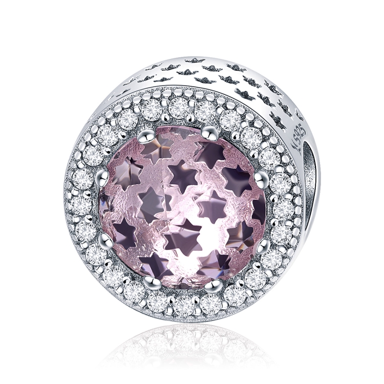 S925 Sterling Silver Mysterious Starry Sky Beads DIY Bracelet Necklace Accessories