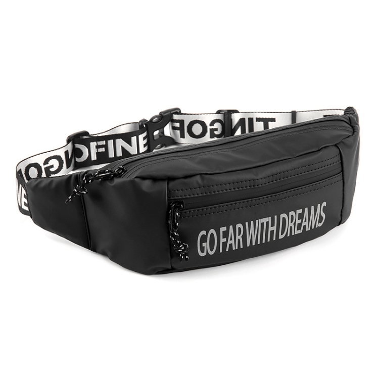 YQM-D1 Multi-function Outdoor Fashion Mobile Phone Crossby Waist Bag Storage Chest Bag