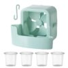 Household Electric Fan Ice Fast Cooling Storage Box with Hanging Hook and 4pcs Ice Cup