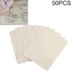 50 PCS Blank Tattoo Exercise Silicone Skin