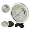 Indoor Thermometer and Hygrometer (TH123)(Silver)