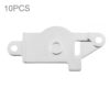 10 PCS Original Metal Home Button Holder Bracket Repair Part for iPhone 5S(Grey)