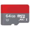 64GB High Speed Class 10 TF/Micro SDHC UHS-1(U1) Memory Card, Write: 15mb/s, Read: 30mb/s  (100% Real Capacity)(Black)
