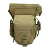 Swat Waist Pack Outdoor Sport Ride Leg Bag Waterproof Drop Pouch Bag(Khaki)