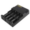 Universal Lithium Battery Charger for 26650 / 22650 / 18650 / 17670 / 18490 / 17500 / 17335 / 16340 / 14500 / 10440 (100V - 240V)(Black)