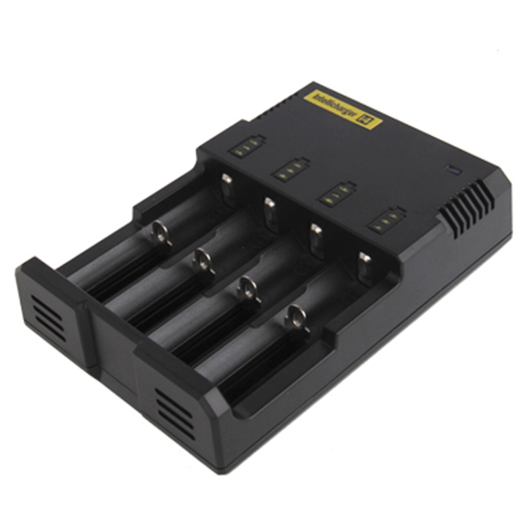 Universal Lithium Battery Charger for 26650 / 22650 / 18650 / 17670 / 18490 / 17500 / 17335 / 16340 / 14500 / 10440 (100V - 240V)(Black)