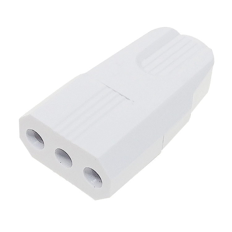 EU Plug Female AC Wall Universal Travel Power Socket Plug Adaptor