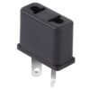 US / EU Plug to AU Plug AC Wall Universal Travel Power Socket Plug Adaptor(Black)