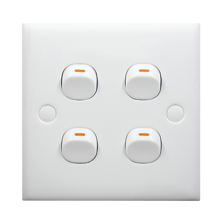 Electric Wall Switch (Size: 86 x 86mm)
