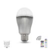 FUT019 9W Dual White LED Bulb 2.4GHZ RF Controllable Wifi Enabled CCT Adjustable Brightness Dimming E26/E27