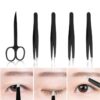 5 PCS / Set Eyebrow Beauty Tools Eyebrow Tweezers Vlip