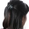 Fashion Women Hair Claw Elegant Mini Simple Colorful Bun Hair Accessories