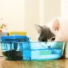Dog and Cat Automatic Circulation Filter Core Drinking Fountain Pet Supplies, CN Plug