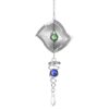 Crystal Stainless Steel Mirror Three-dimensional Rotating Wind Chime