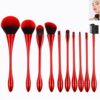 10 In 1 Small Waist Goblet Makeup Brush Set Beauty Tools