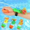Children Favorite Summer Beach Toys Educational Water Fight Pistol Swimming Wrist Water Guns