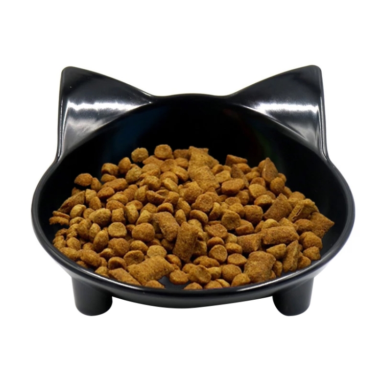Pet Bowl Non-slip Cute Cat Type Color Cat Bowl Pet Supplies