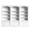 1:12 Mini House Toy Simulation Triple Display Cabinet