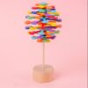 Solid Wood Rotating Lollipop Fischer Series Creative Ornaments Decompression Toy Decompression Artifact