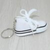 2 PCS Mini Simulation Canvas Shoes Sneaker Keychain Pendant