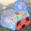 Kids Indoor Outdoor Safe Tent Children Foldable Playpens Game Cartoon Throwing Basketball Pool For Kids
