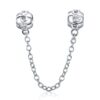 S925 Sterling Silver Little Cute Personality All-match Safety Chain