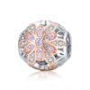S925 Sterling Silver Flower Stamen Diamond Accessories Beads DIY Bracelet Accessories