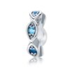 Lucky Eyes Beaded S925 Sterling Silver Loose Beads DIY Bracelet Silver Beads