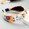 Ethnic Style Cloth Embroidery Flower Headband