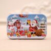 4 PCS Christmas Wooden DIY Gift Children Handmade Santa Claus Puzzle Toy