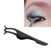False Eyelash Tweezers Fake Eye Lash Applicator Eyelash Extension Curler Nipper Auxiliary Clip Clamp Makeup Forceps Tools