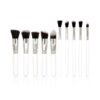10 Pcs Silver/Golden Makeup Brushes Set pincel maquiagem Cosmetics  maquillaje Makeup Tool Powder Eyeshadow Cosmetic Set