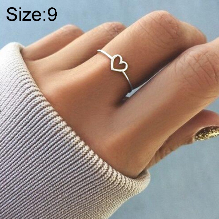 Fashion Heart Shaped Wedding Ring for Woman