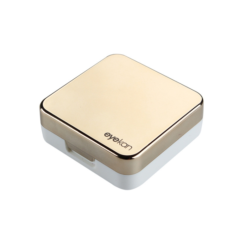 Colored Contact Lens Case with Mirror Eyes Contact Lens Container Lovely Travel Kit Box