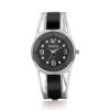 XinHua Women Diamond Mirror Surface Hollow Stainless Steel Bracelet Quartz Watch