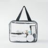 Transparent PVC Bags Travel Organizer Clear Makeup Bag Pouch Wash Bags