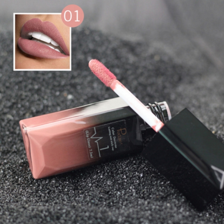 Waterproof Lip Gloss Matte Lipstick Cosmetics Makeup Nude