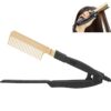 Portable Wet And Dry Clip Hair Straightener Straight Hair Comb