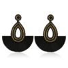 Bohemian Tassel Earrings Female Ethnic Style Rice Bead Earrings