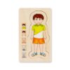 Onshine Five-Layer Human Body Structure Puzzle Wooden Puzzles For Children Physical Cognition
