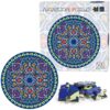Round Adult Plane Puzzle Jigsaw Toy 500 Pieces, Diameter: 48CM