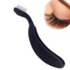 New Folding Eyelash Comb Lash Separator Mascara Lift Curl Metal Brush Makeup Tool