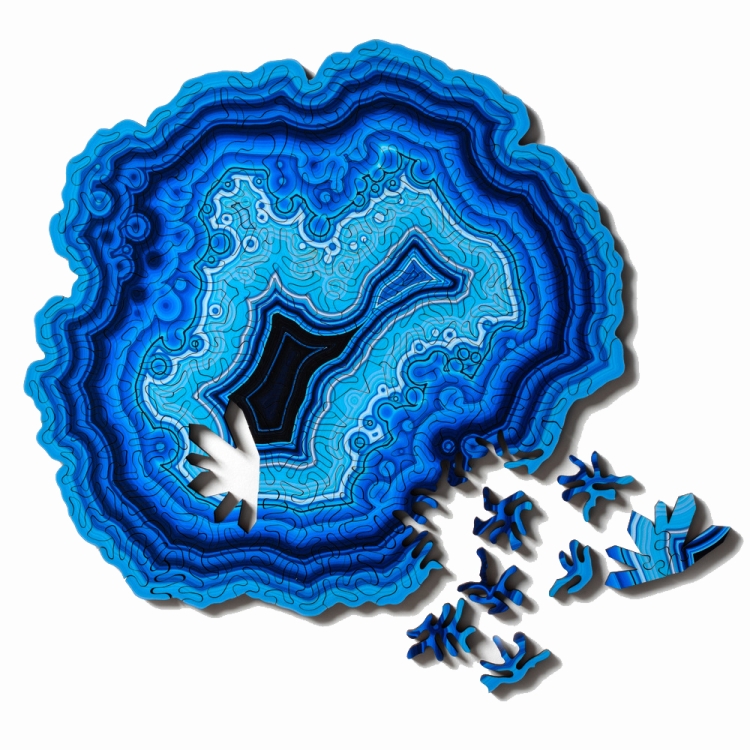 Allotype Agate Puzzle Difficult Wooden Jigsaw Puzzle Toy