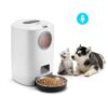4.5L Smart Pet Cat Dog Bowl Food Automatic Dispenser Feeder With Timer Auto Electronic Feeder With Metal Food Tray